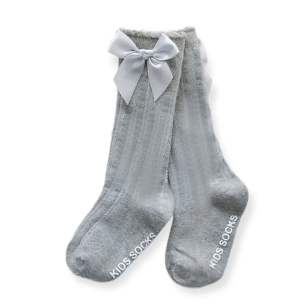 Girls Dressy Bow Socks